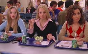 An Image of three popular, fashionable high school girls from the movie Mean Girls.